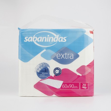 SABANINDAS EXTRA PROTECT 60X90 20 UNI