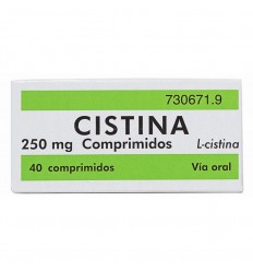 CISTINA QUIMICA MEDICA 250 MG 40 COMPRIMIDOS