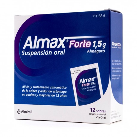 ALMAX FORTE 1.5 G 12 SOBRES SUSPENSION ORAL